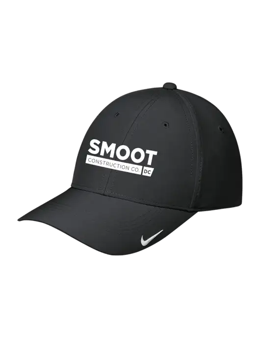 Nike Black Dri-FIT Legacy Cap w/Smoot Construction Logo
