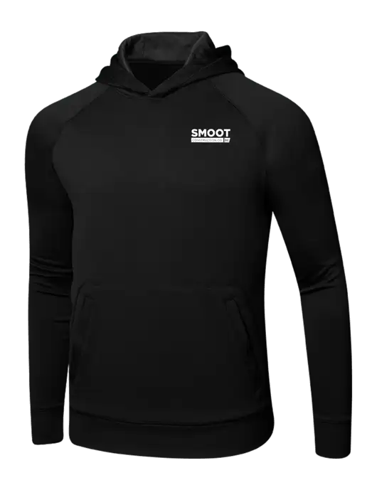 Tech Black Fleece Hooded Sweatshirt w/Smoot Construction Logo