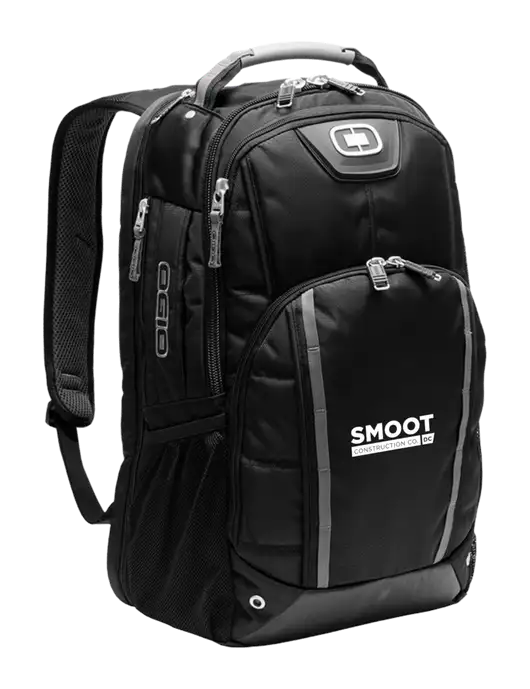 OGIO Black Bolt Pack w/Smoot Construction Logo