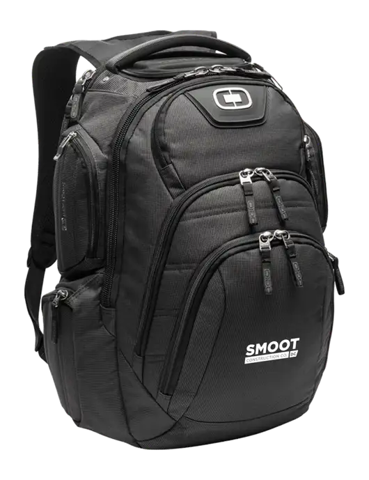 OGIO Black Surge RSS Pack
 w/Smoot Construction Logo