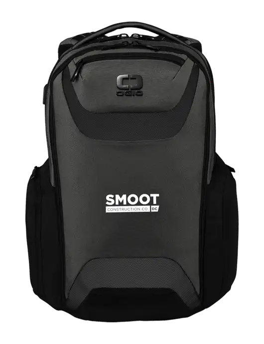 OGIO Tarmac Charcoal Connected Pack w/Smoot Construction Logo